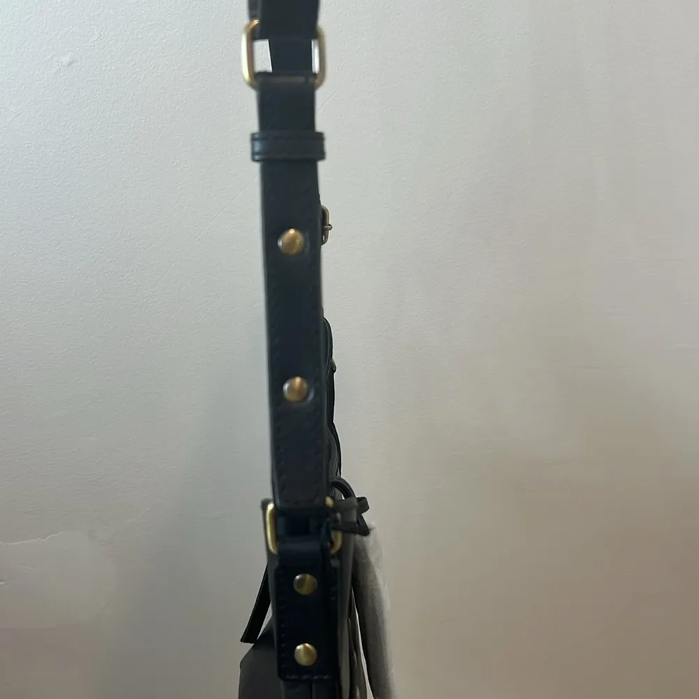 Born Elegant Black Leather Shoulder Bag NWT! - Image 9