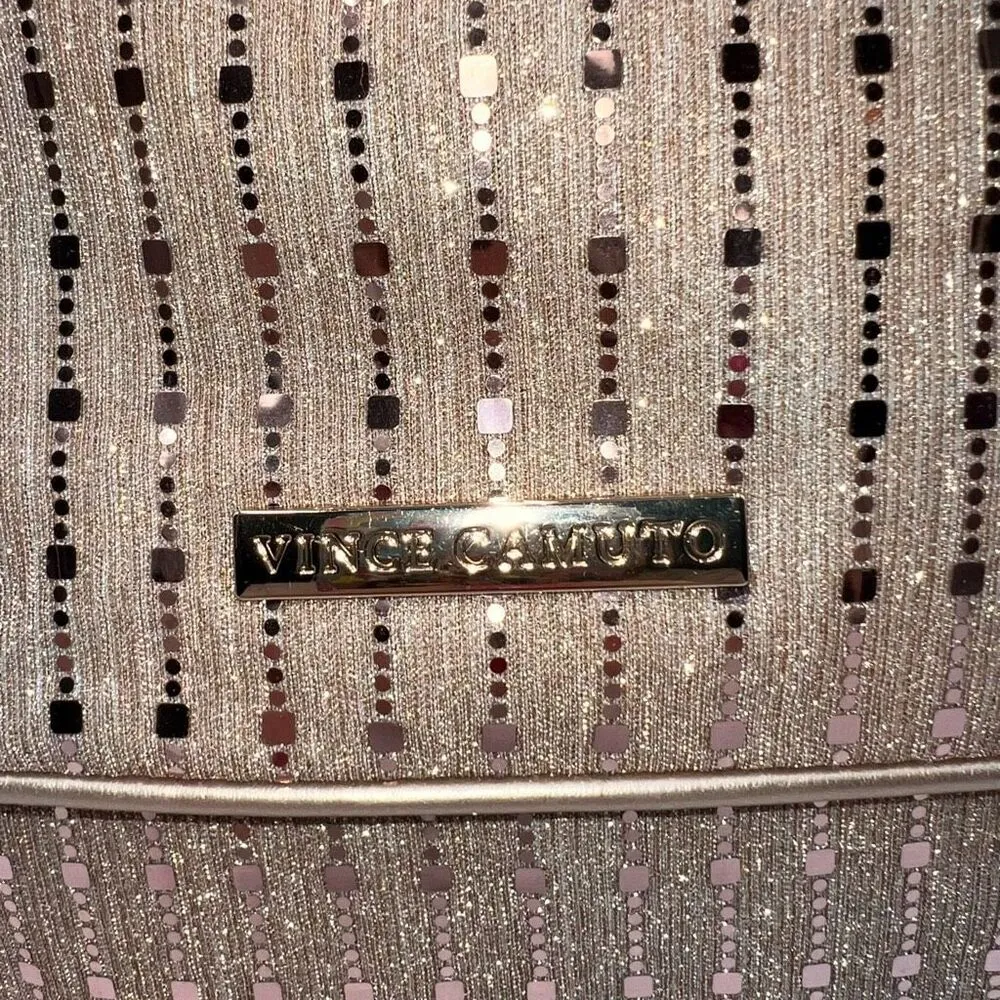 Vince Camuto Rose Gold Bing and Sparkle Travel Toiletry Bag - Image 3