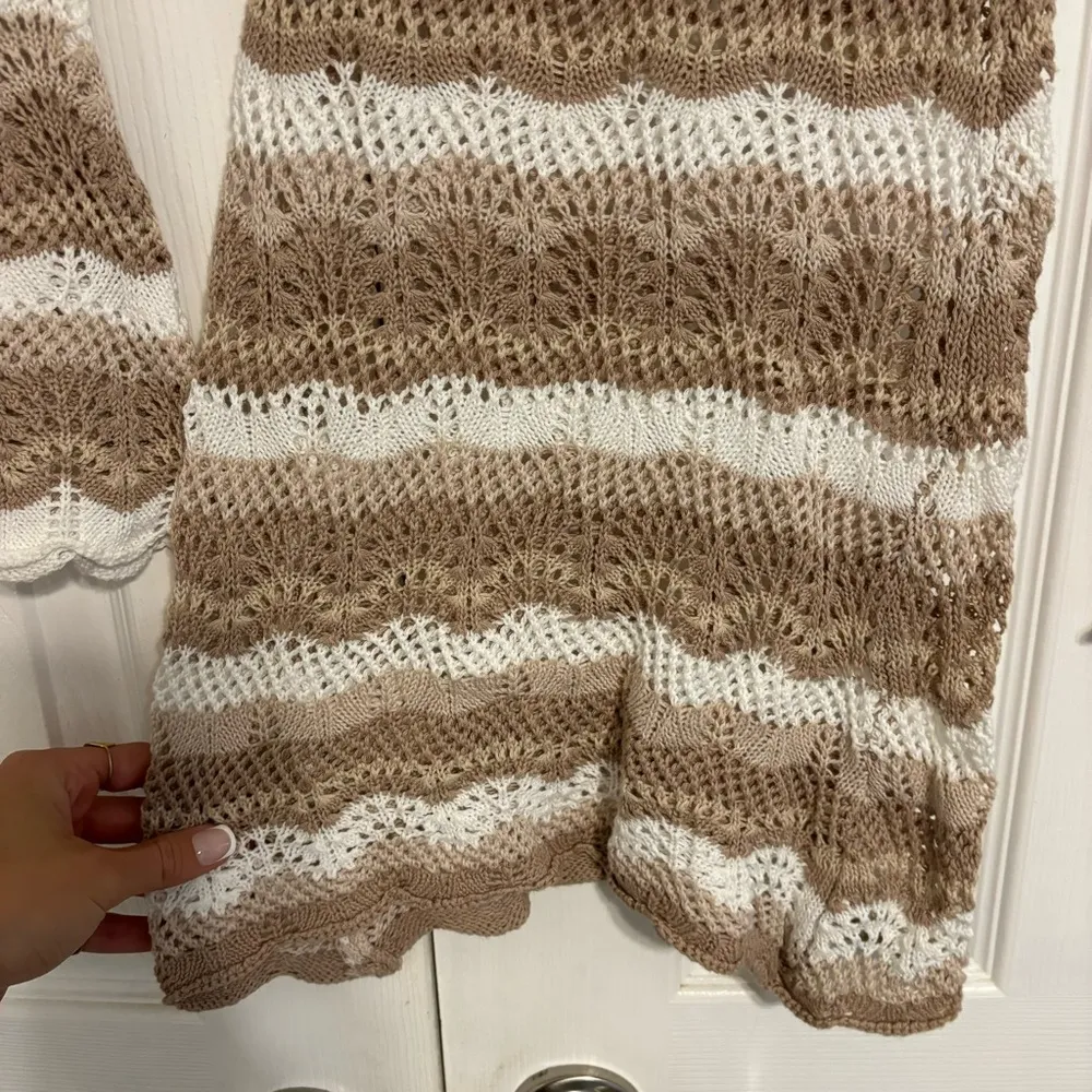 Princess Polly Leah Knit Mini Dress Brown - Image 5