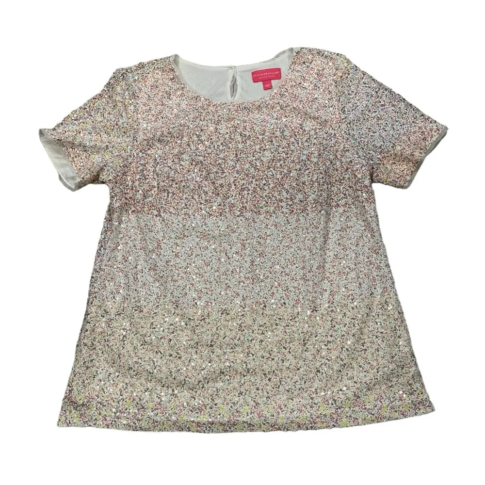Live! Always Isaac Sequin T-Shirt, Sz L - Image 11