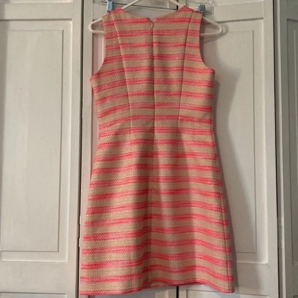 Metallic striped Eliza J fun dress. Size 2P - Image 7