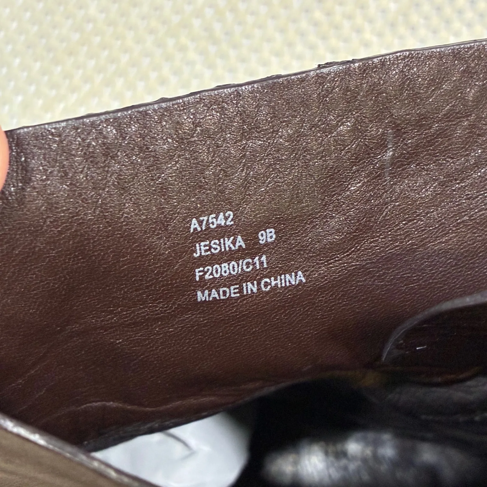 Coach Jesika Womens Brown Leather Ankle Boots Buckle Strap Moto‎ Biker Casual 9B - Image 11