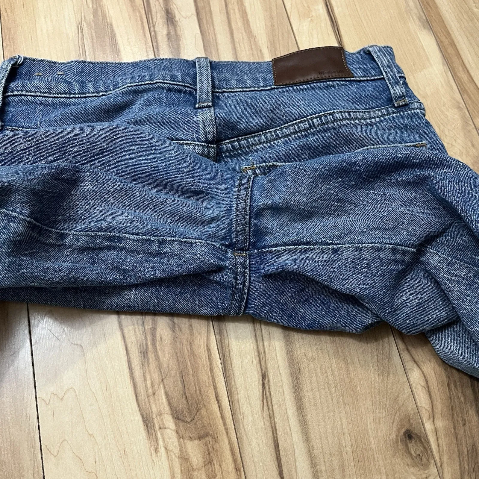Madewell Women's Sz 26P The Perfect Vintage Jean Raw-Hem Crop Jeans - Image 9
