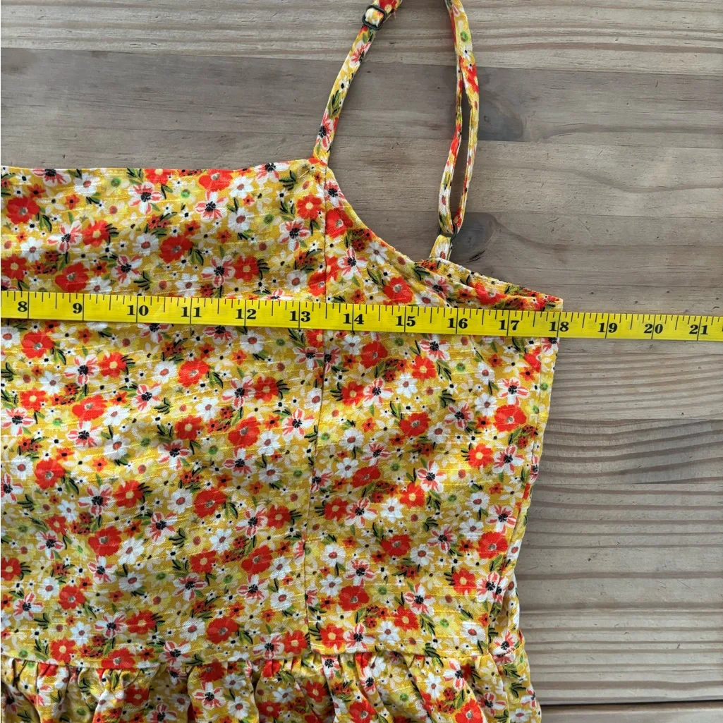 Arizona Jean Company Mustard Floral Blouse - Image 8