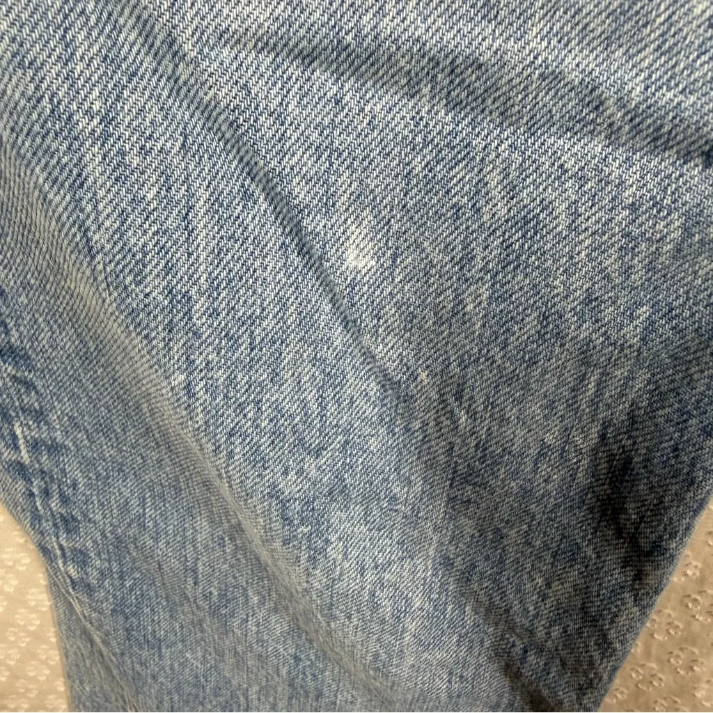 Madewell Light Wash 90’s Straight Leg Jeans - Image 3