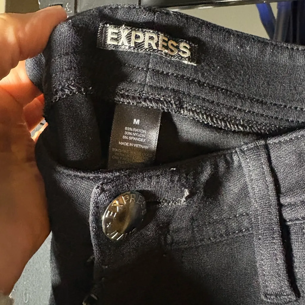 Express Black Pants Size M - Image 4