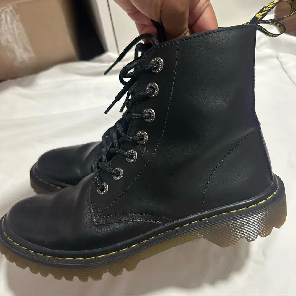 Dr. Martens Black Luana Boots - Image 2