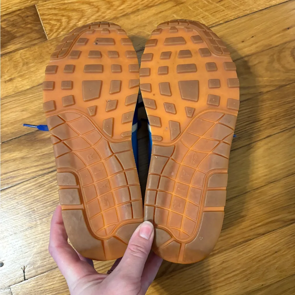 Nike Air Max 1 VTG Sneakers 7.5 Women Retro Cushion Athleisure Walking 555284 - Image 5