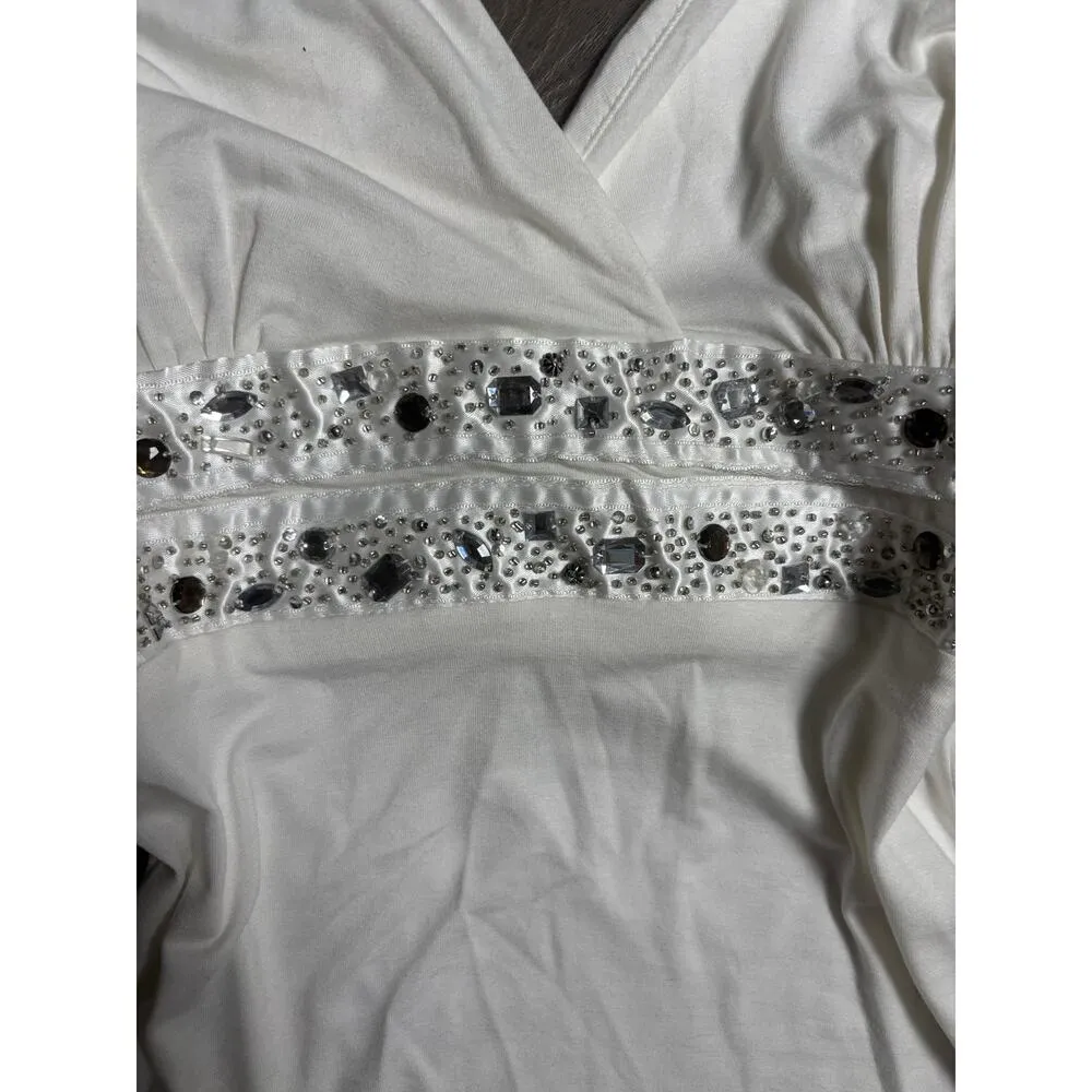 Joie  rhinestone halter top new with tags small - Image 5