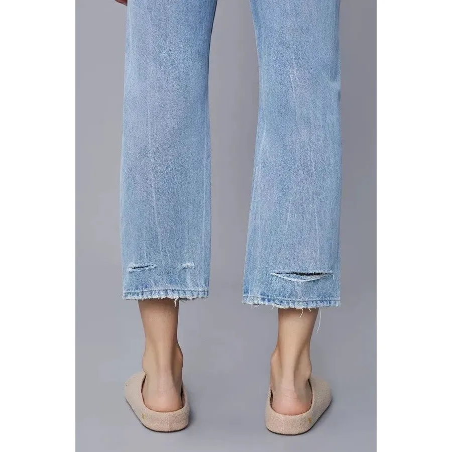 DL1961 Emilie Straight Ultra High Rise Vintage Jeans Size‎ 26 - Image 5