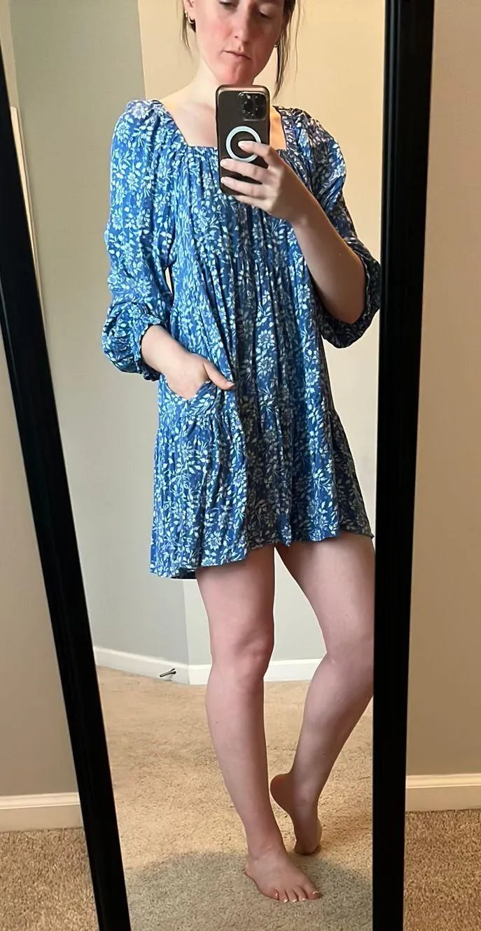 Mini Sun Dress Blue Size M - Image 4