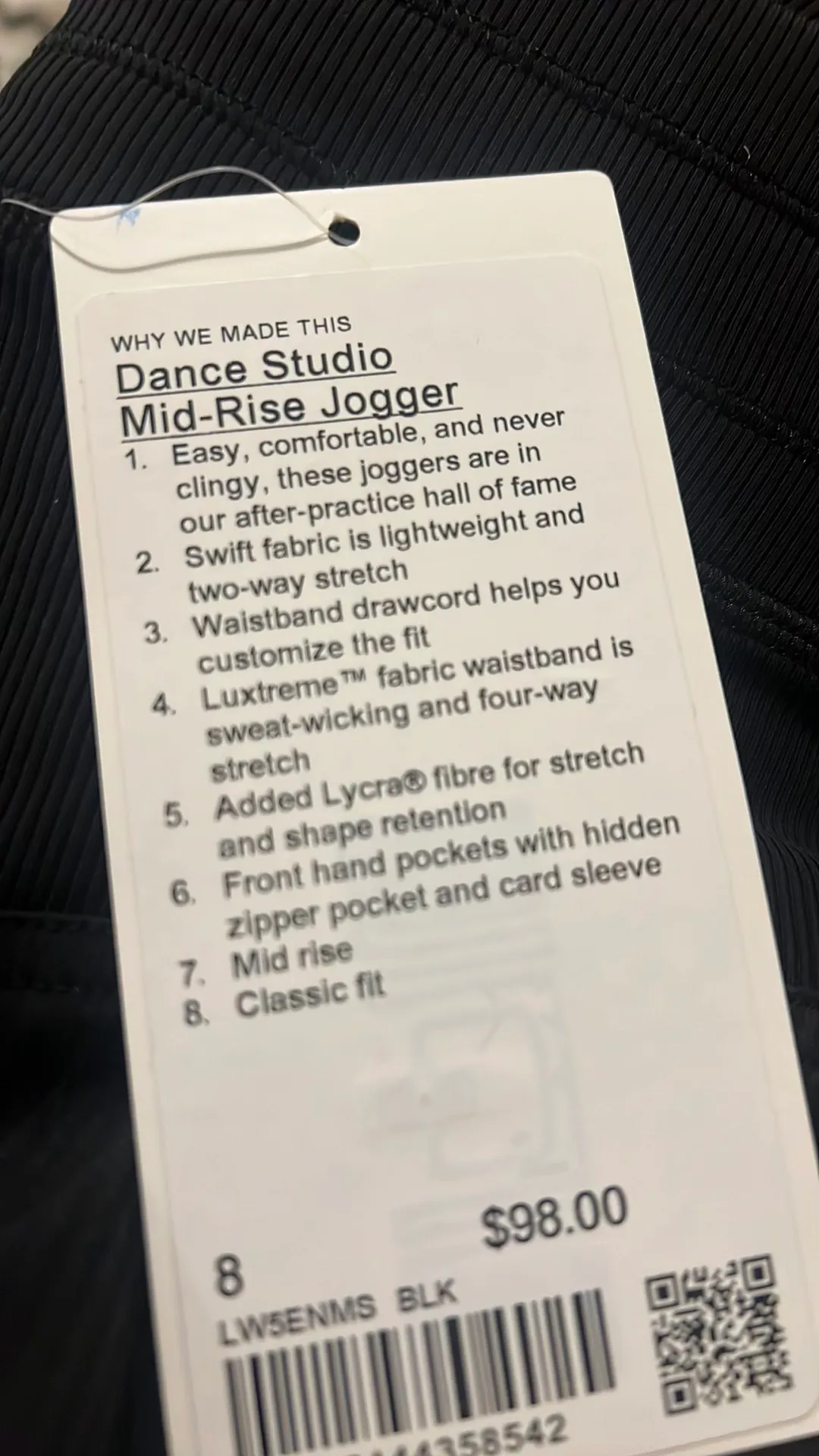 Lululemon Dance Studio Mid Rise Jogger - Image 6