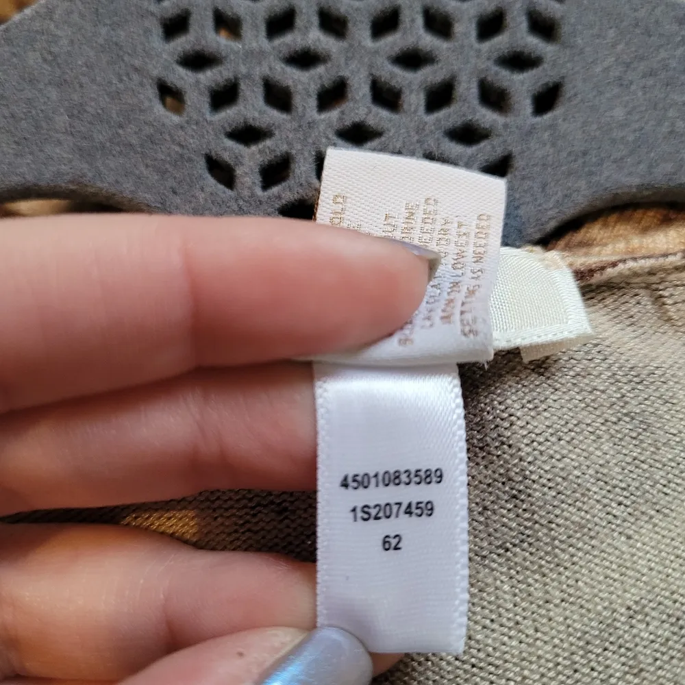 Chico's Leopard Print Ruffle Open Front Cardigan - Image 6