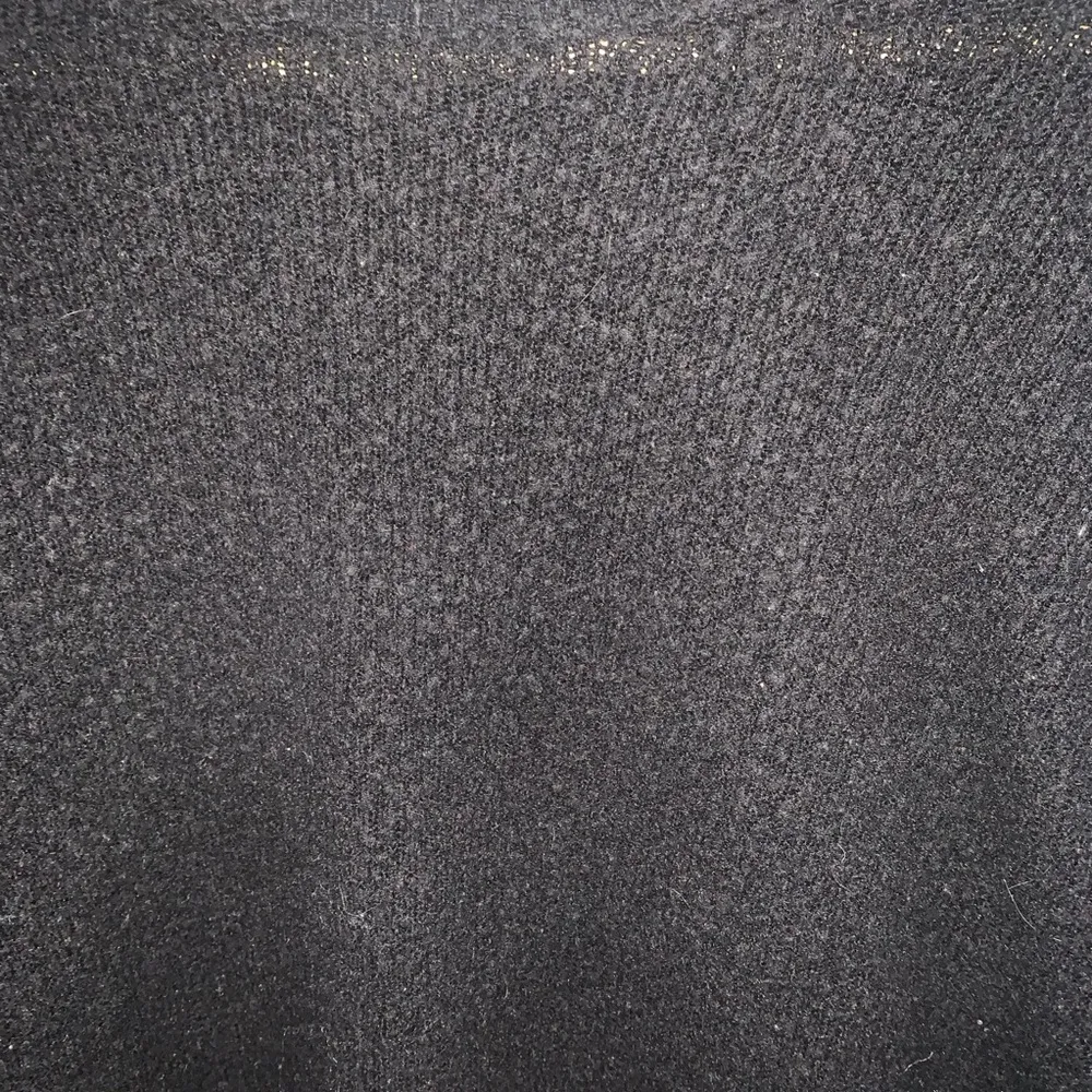 Zara black fuzzy knit sweater - Image 6