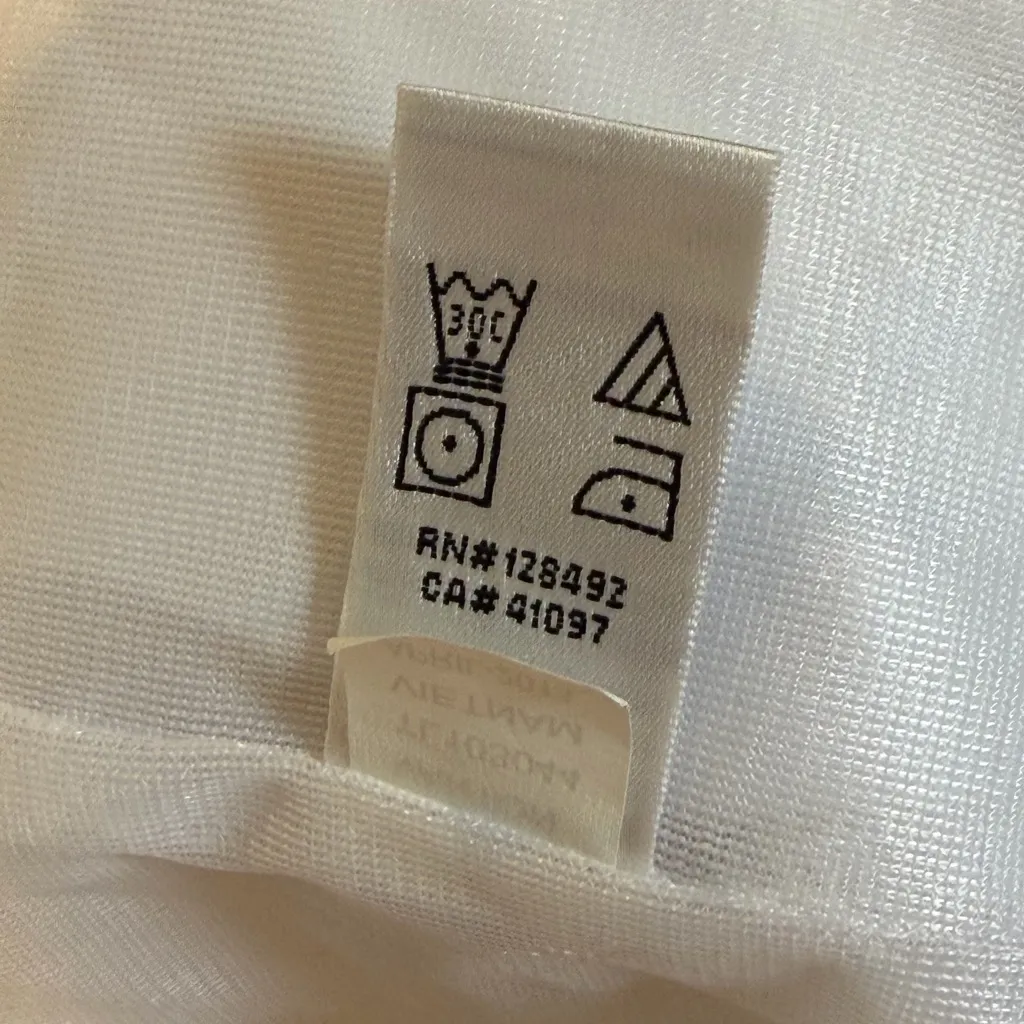 Greg Norman Women’s XL UT Longhorn Golf Club White Windbreaker Jacket - Image 8