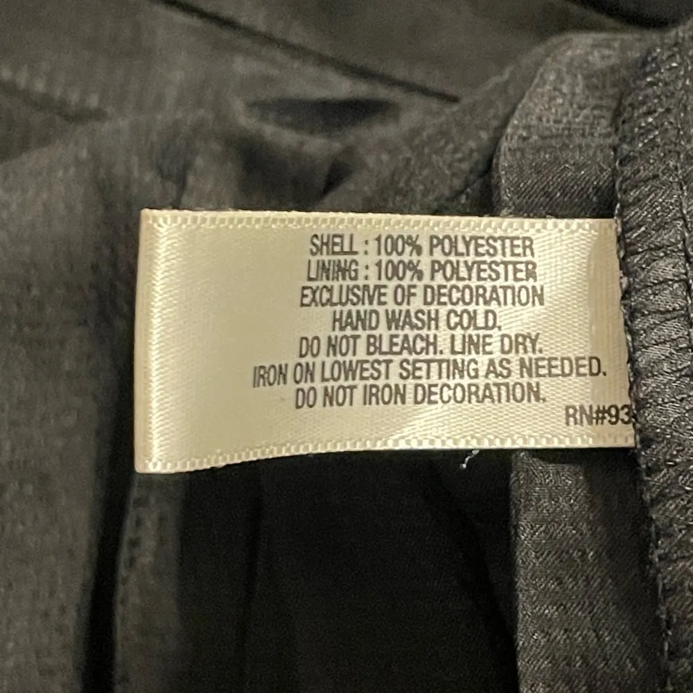 I HEART RONSON Black Spaghetti Strap Beaded Accordian Pleated Dress - XS - NWT - Image 7