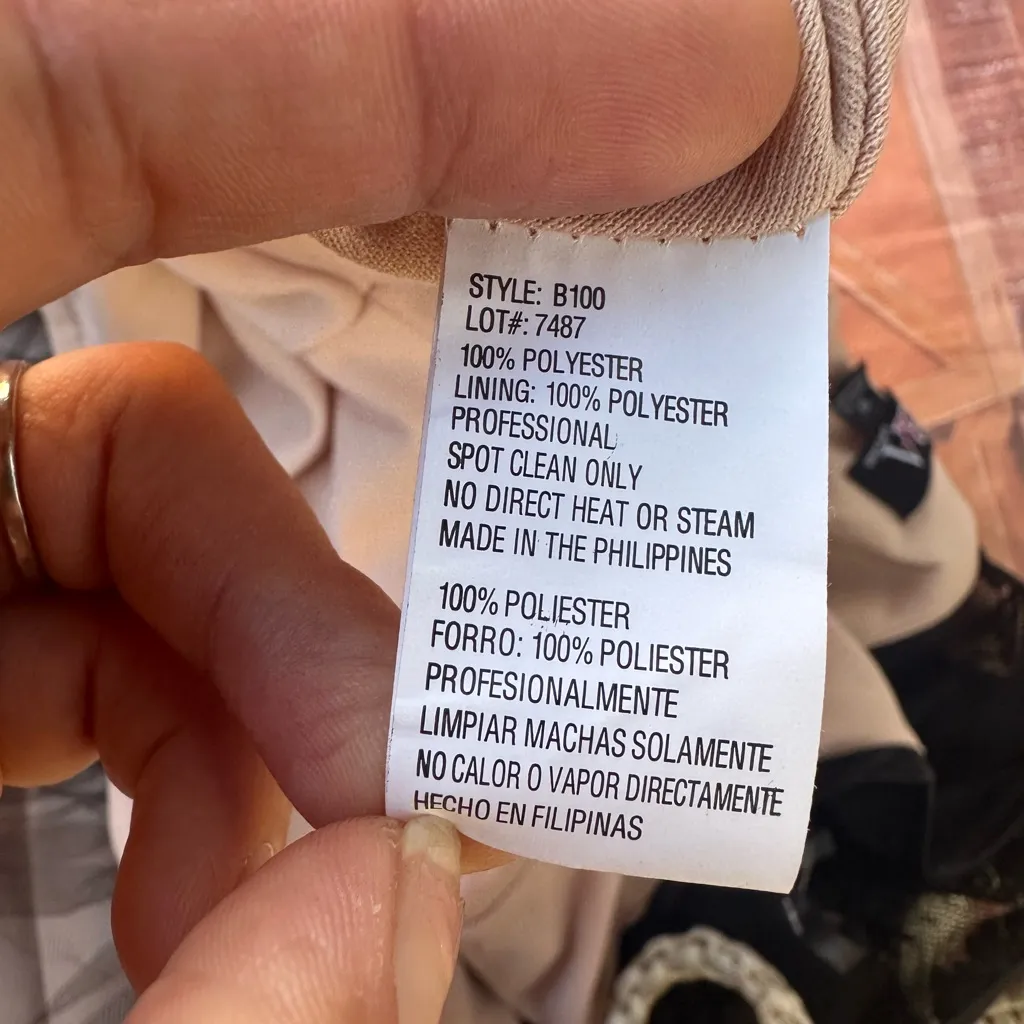 Betsy & Adam Elegant Black Lace Dress - Image 12