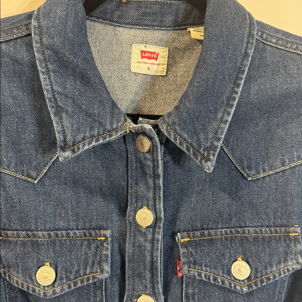 Levi’s Flynn Western dress small - Image 5