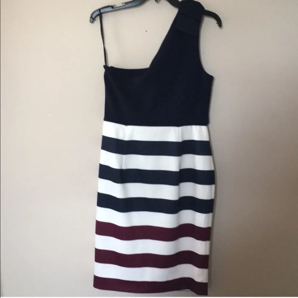 Ted Baker Hilila Rowing One Shoulder Party Dress - Image 7