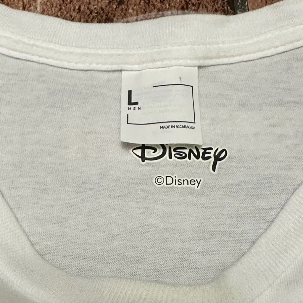 Disney White T-Shirt with Tinkerbell Graphic size L - Image 4