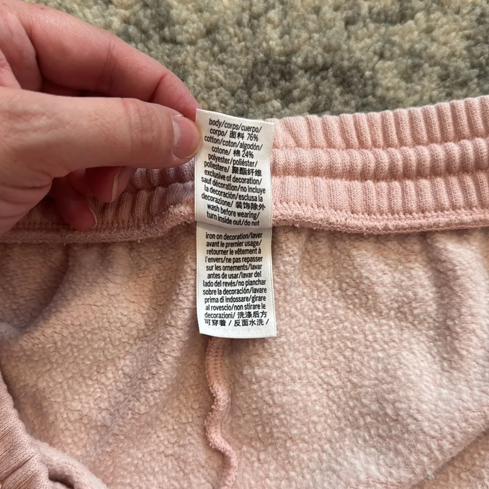 Victoria's Secret Pink Ivy Fleece Slim Sweatpants in Wanna Be Pink - Image 7