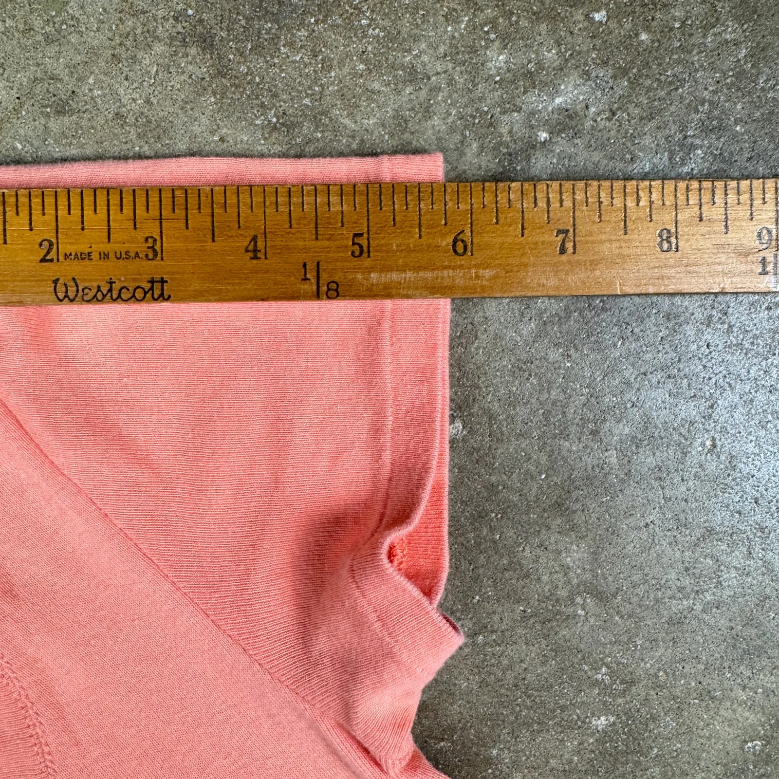 Ralph Lauren Women’s Pink Scoop Neck Tee‎ Shirt Medium Coral Short Sleeve - Image 10