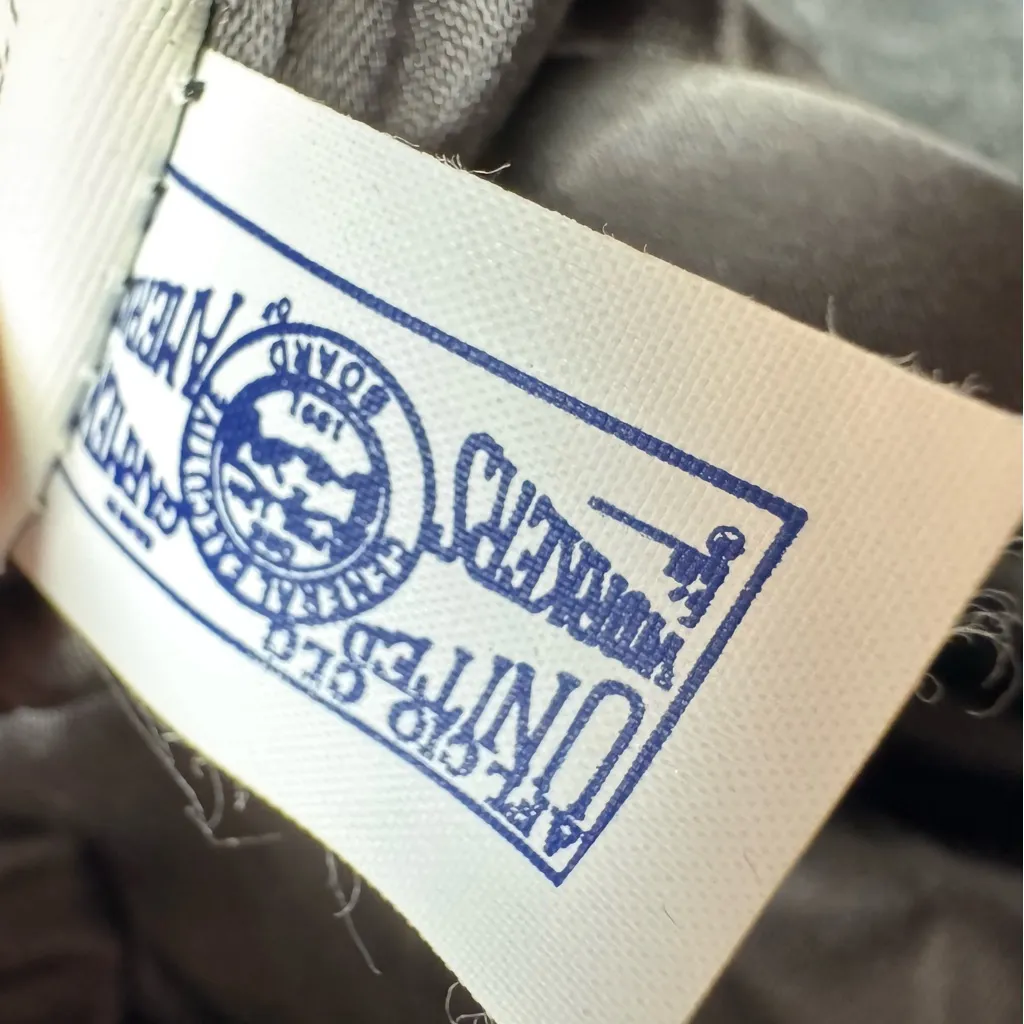 Pendleton Vtg Vintage Wool Long Coat Trench Grey Gray 18 READ - Image 8