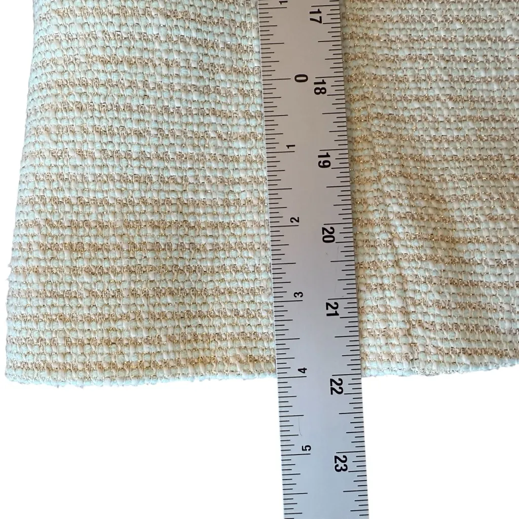 NWT Ted Baker Noira tweed asymmetrical pale green Moto jacket - Image 14