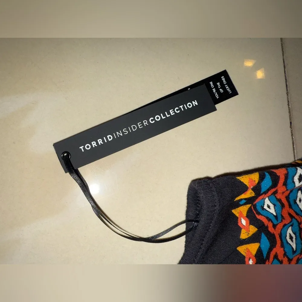 Torrid Black Graphic Embellished Tank Top size 3 - Image 5