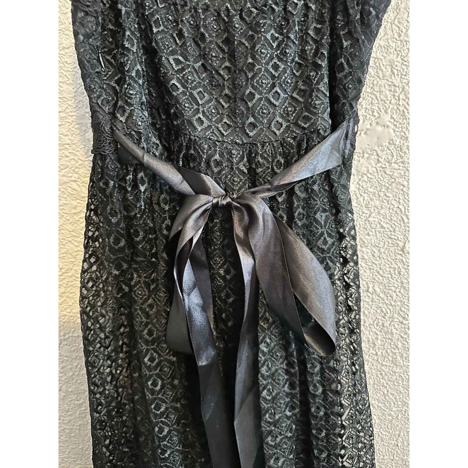 BCLY Womens Mini Dress Medium Strappy Sirencore Fairy‎ Y2K Whimsigoth Witchy Black Size undefined - Image 6