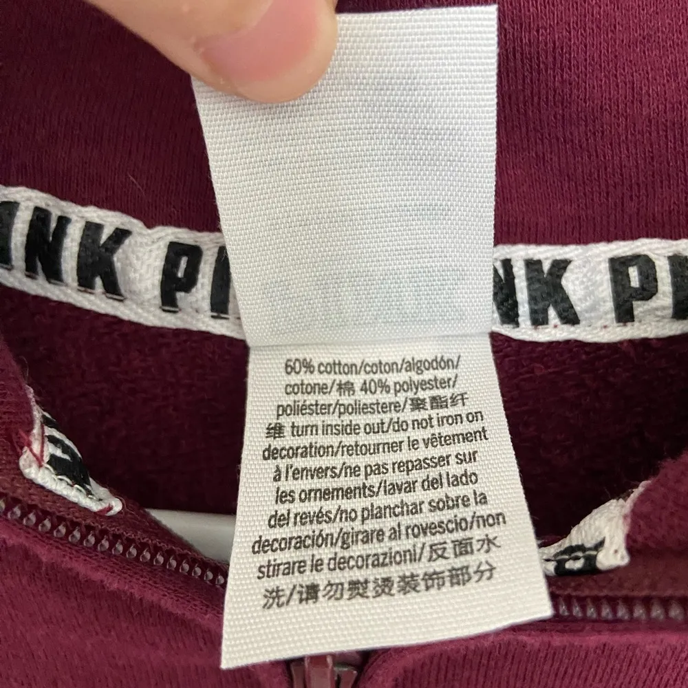 PINK‎ Victoria’s Secret women’s quarter zip long sleeve — small - Image 4