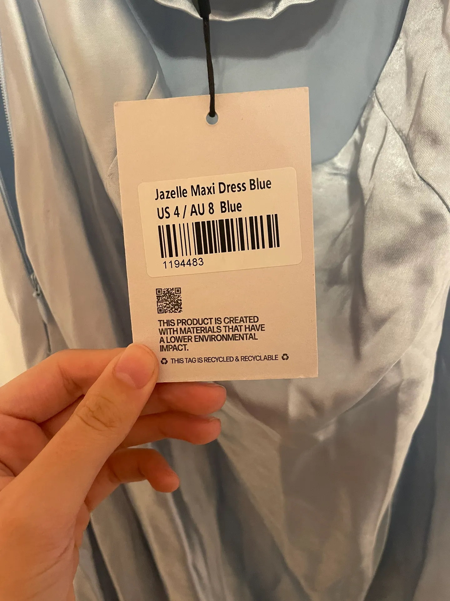 Blue Maxi Dress - Image 5