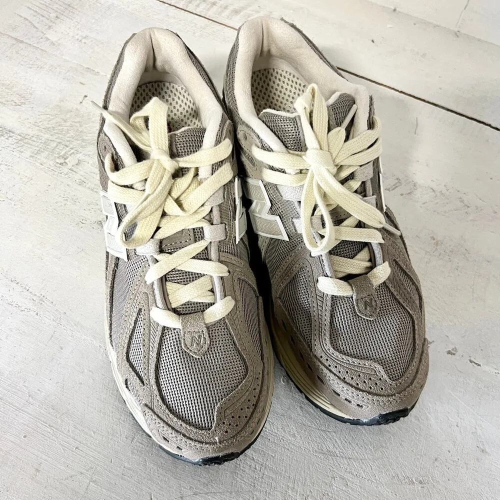 NWT New Balance Mesh Low Top Running Sneakers Gray/Beige M6 / W7.5 - M1906RL - Image 6