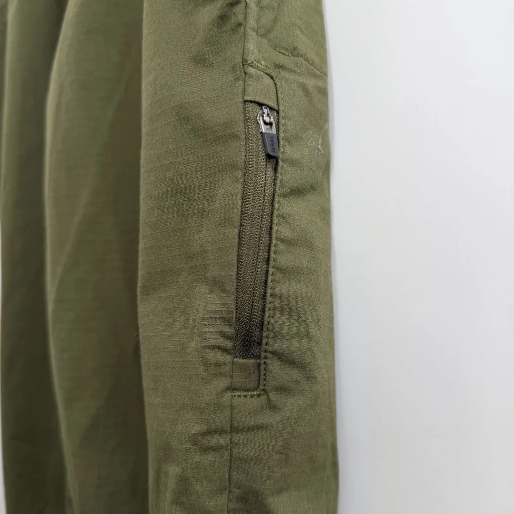 PrAna Women's Double Peak All-Around Pants size 4 Cargo green ripstop hiking - Image 3