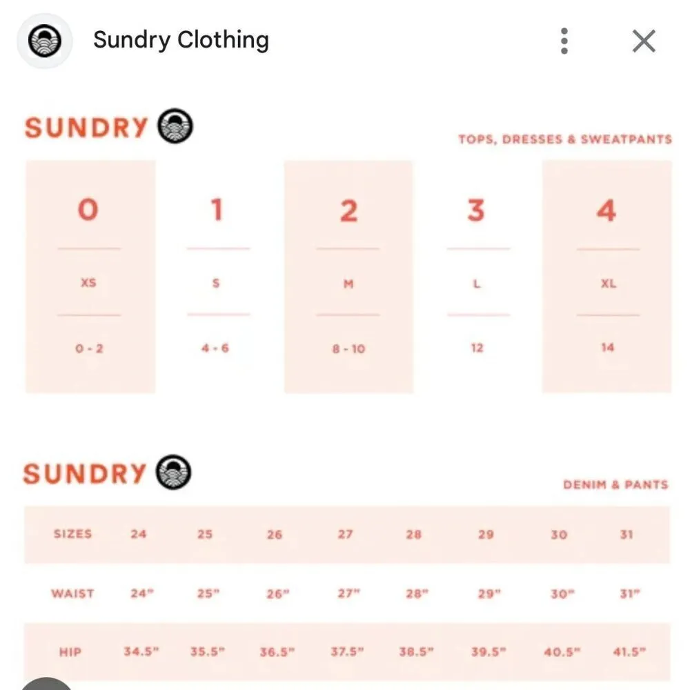 NWT Sundry Drawstring Waist Terry Sweat Shorts White Orange Cream Tie Dye - 2(M) - Image 7