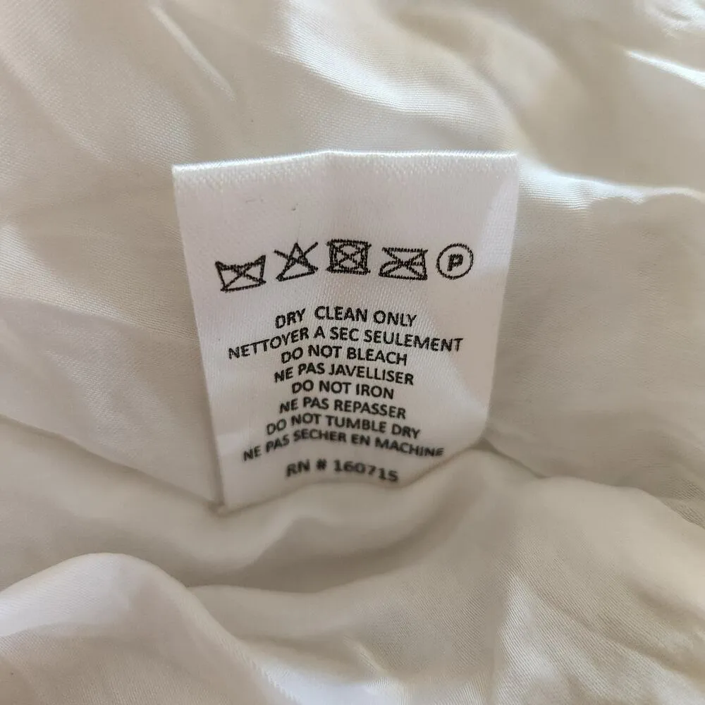 Retrofete Ella Sequin Dress in White Size Large One Shoulder NWT One Shoulder - Image 11