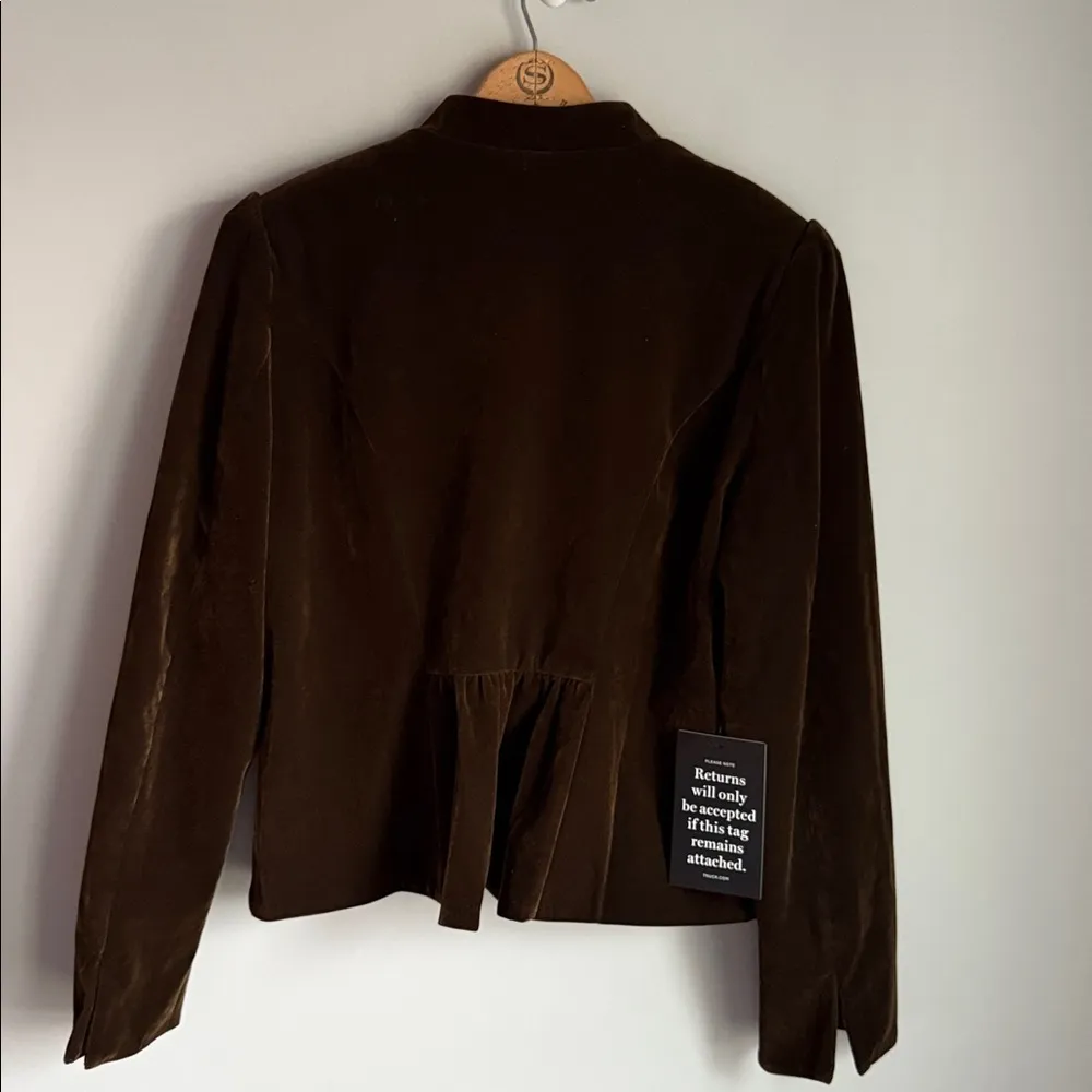 NEW Tuckernuck Pomander Place Olive Bark Velvet Whitney Jacket XXL - Image 6