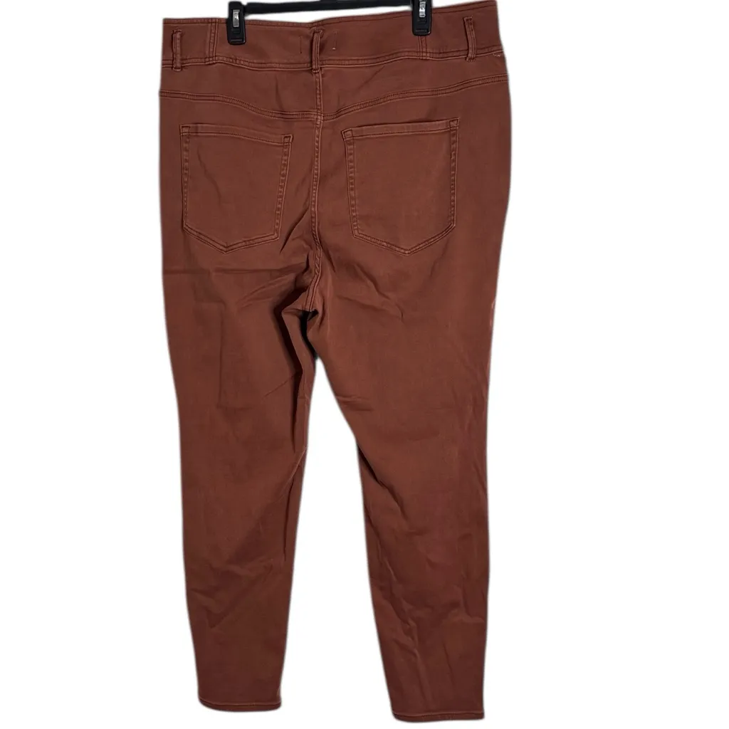 Lane Bryant Ultra Hi-Rise Flex Magic Waistband Jegging Jeans in Burnt orange 22 - Image 2