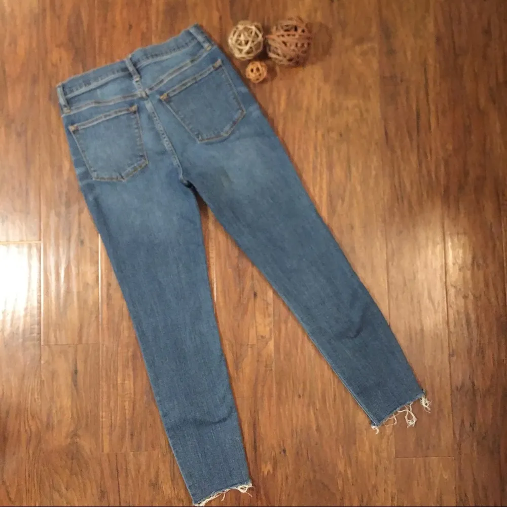 J. CREW Women’s 10” High Rise Skinny Jeans Size 27 Medium Wash - Image 5