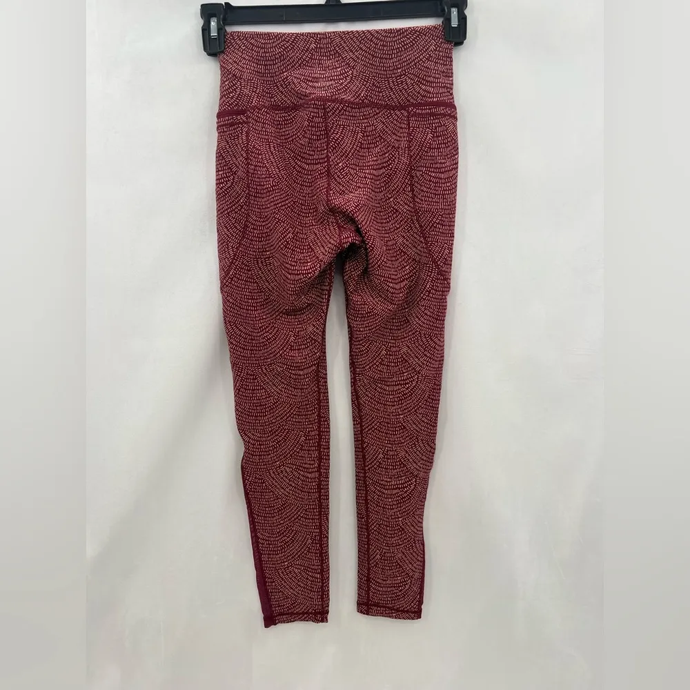 CALIA by Carrie Underwood Womens Energize High Rise Tight Leggings S Red - Image 10