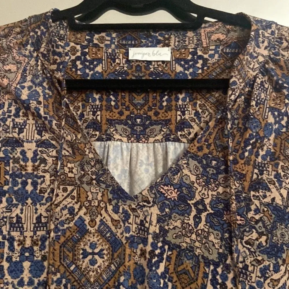 Juniper blu small dress Tan - Image 5