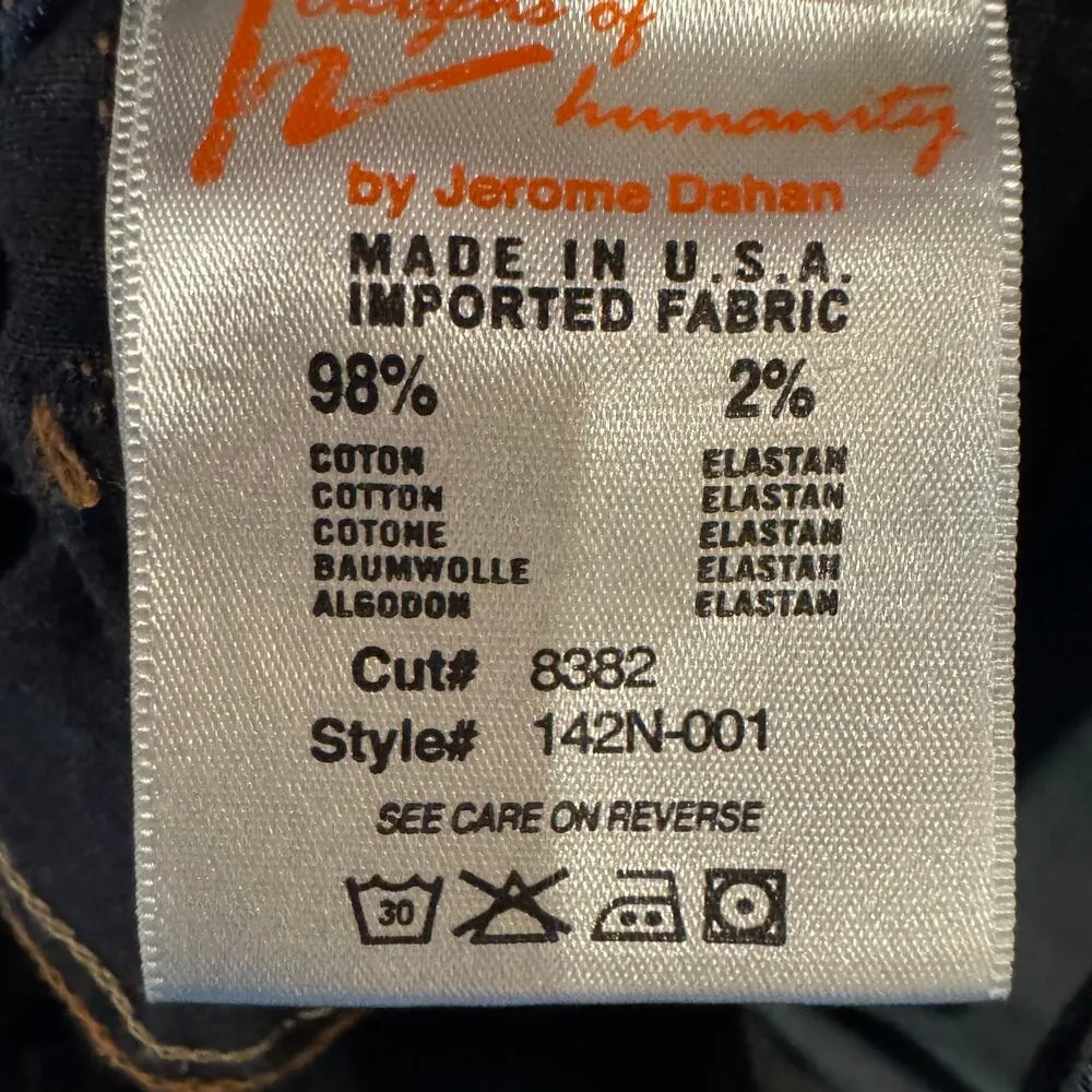 Citizens of Humanity Ava #142 Low Waist Stretch Straight Leg Size 28" - Image 6