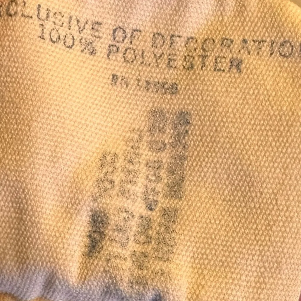 Vtg Juli Jr of Slumbertog Sheer Long Blanket Robe 1 Pocket Button Front Size 7 White Size M - Image 10