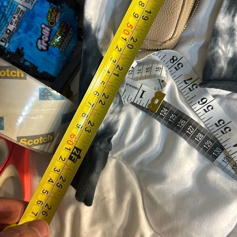 NASA tie dye short long sleeve shirt 3X Gray Size XL - Image 6