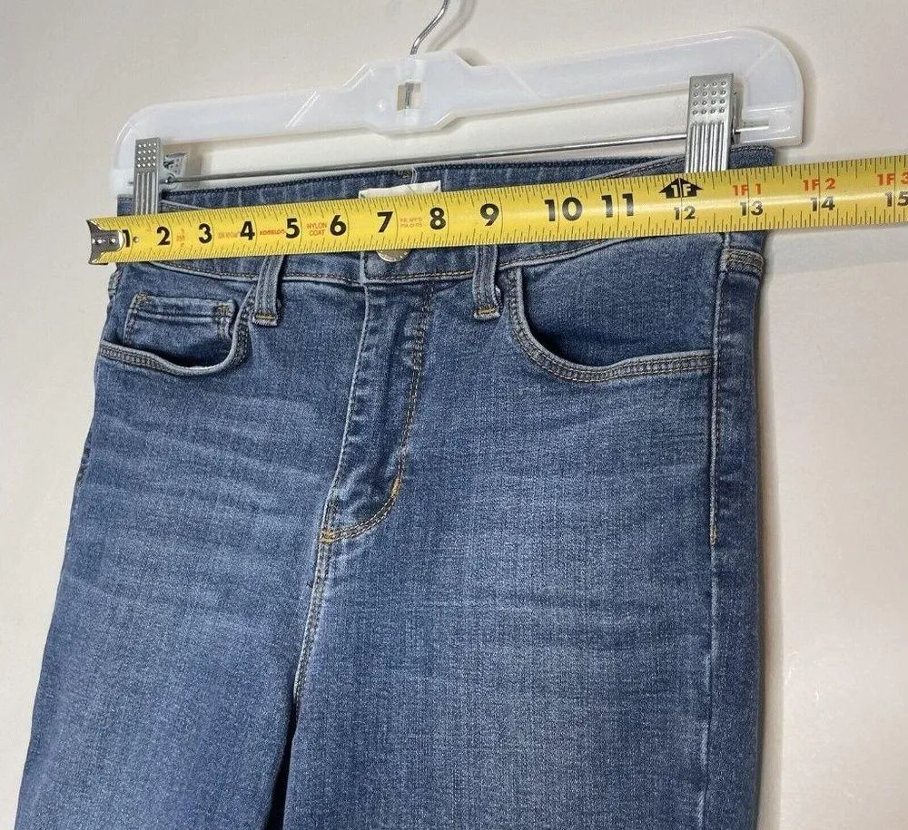 L’agence Marguerite High Rise Skinny Jeans Medium Wash New Vintage Size 25 - Image 9