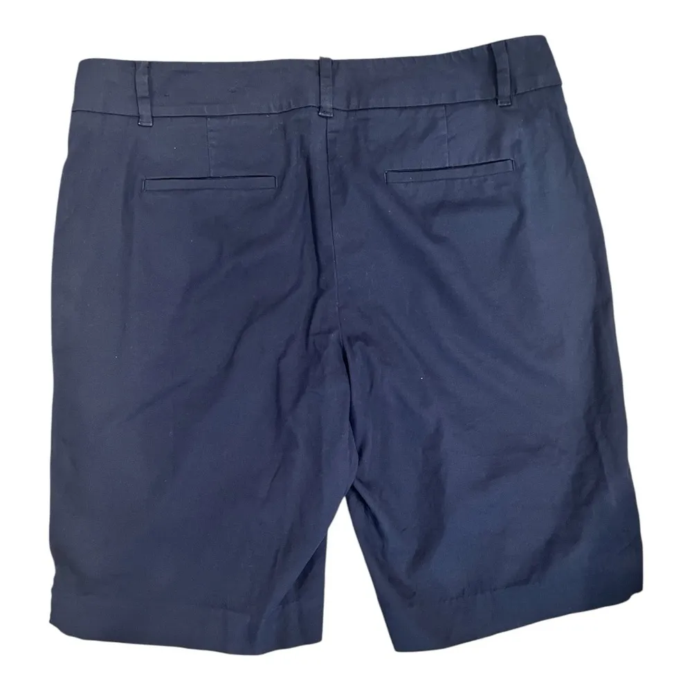 Ann Taylor Atlantic Navy Boardwalk Shorts Tailored Design classic fit EUC - Image 4