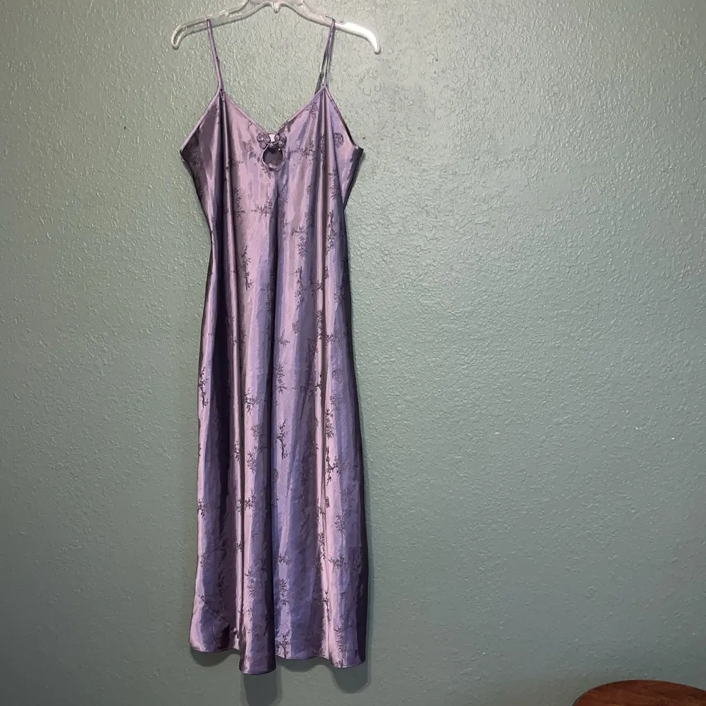 Elegant vintage slip dress • Erica Taylor Intimates • evening wear • black tie Size L - Image 3