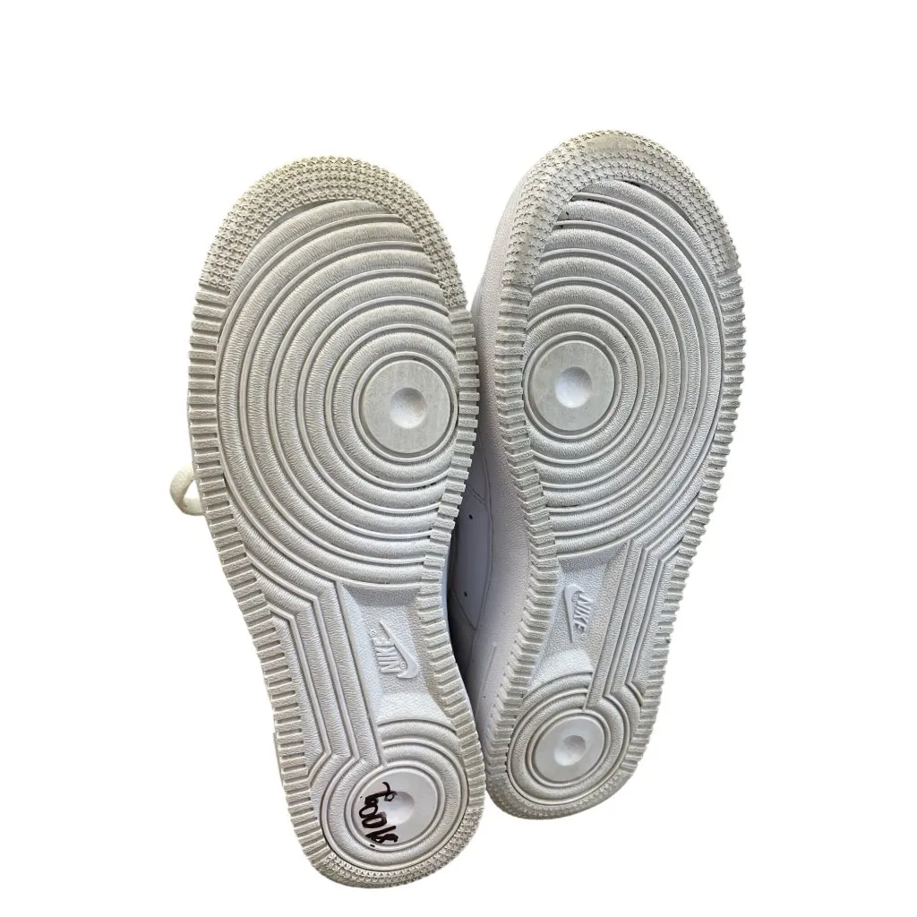 Nike Air Force 1 07 OG triple white womans sneakers Shoes size 7 SKU 8425 - Image 9