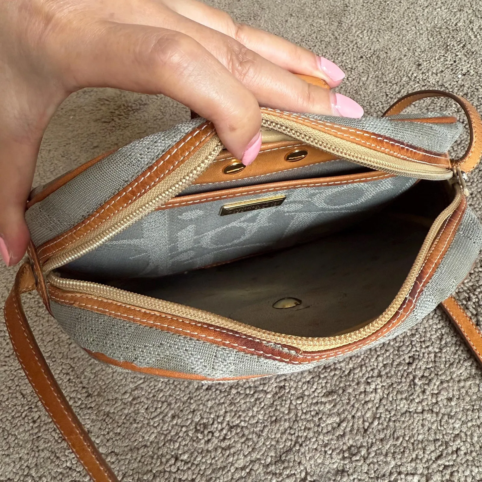 Authentic rare vintage Christian Dior trotter crossbody bag - Image 5