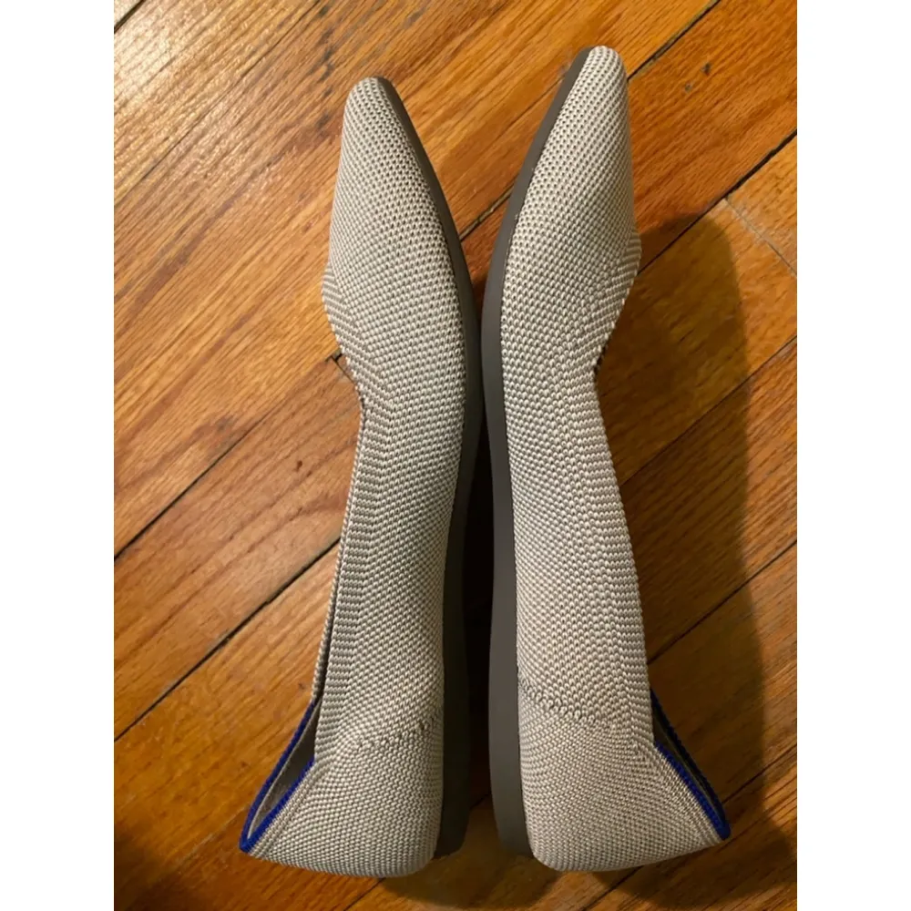 Rothy's The Point II Diamond Twill
Size 7.5 Gray - Image 5